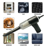 3 In 1 Portable Vacuum Cleaner Wireless Hand-held Cleaning For Car Home (PC As-228)