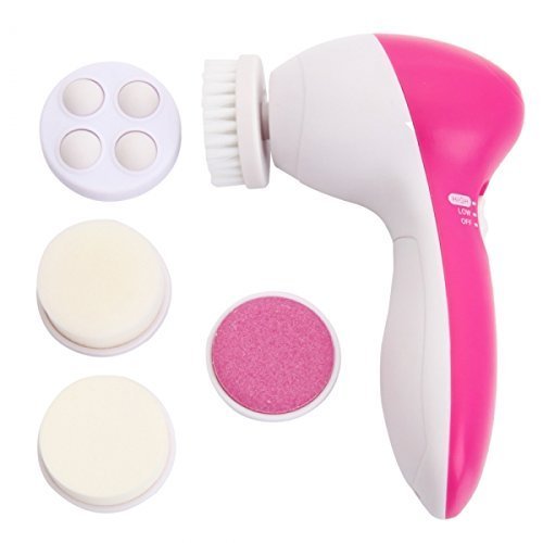 5 In 1 Facial Electric Cleanser And Massager,Electric Machine Beauty , Beauty Care Brush For Removing Blackhead , Beauty Tool Device